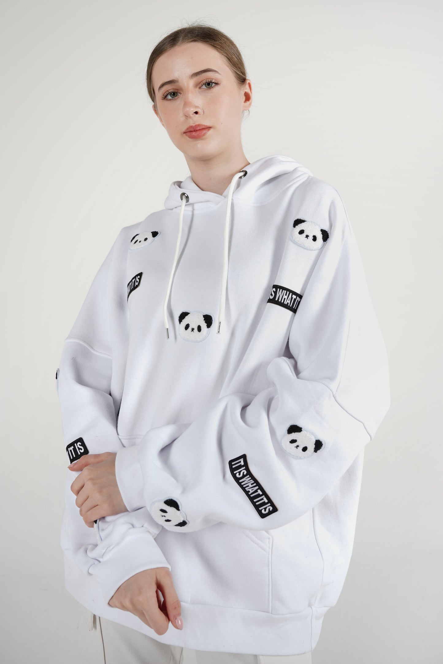 "It is what it is Panda" Hoodie