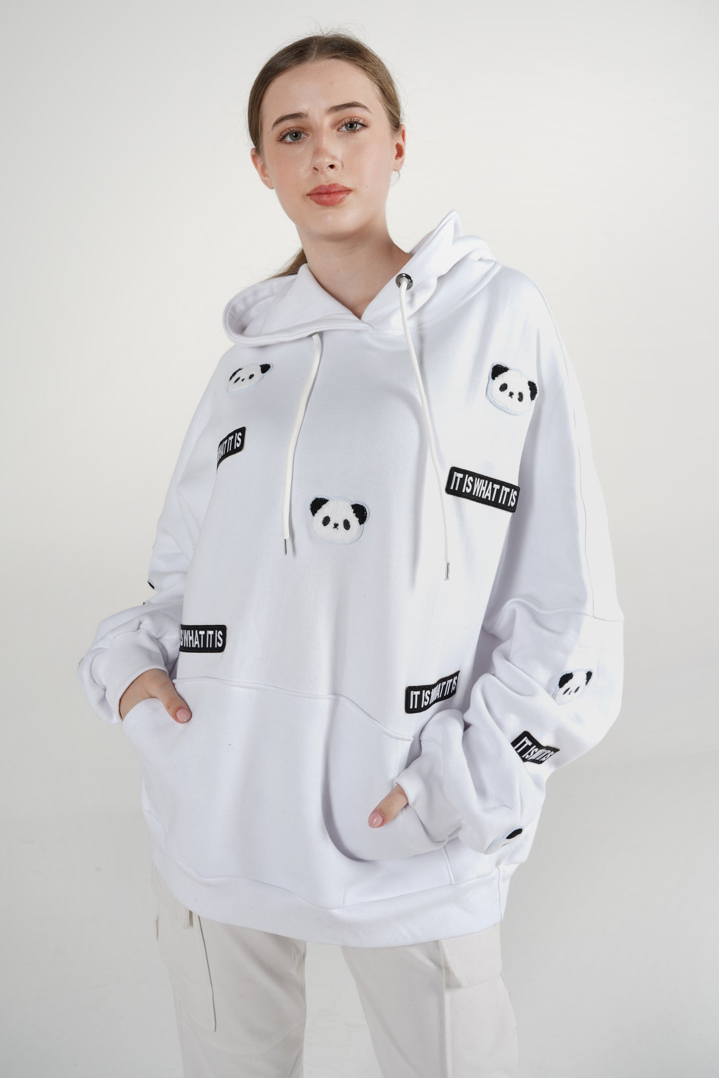 "It is what it is Panda" Hoodie