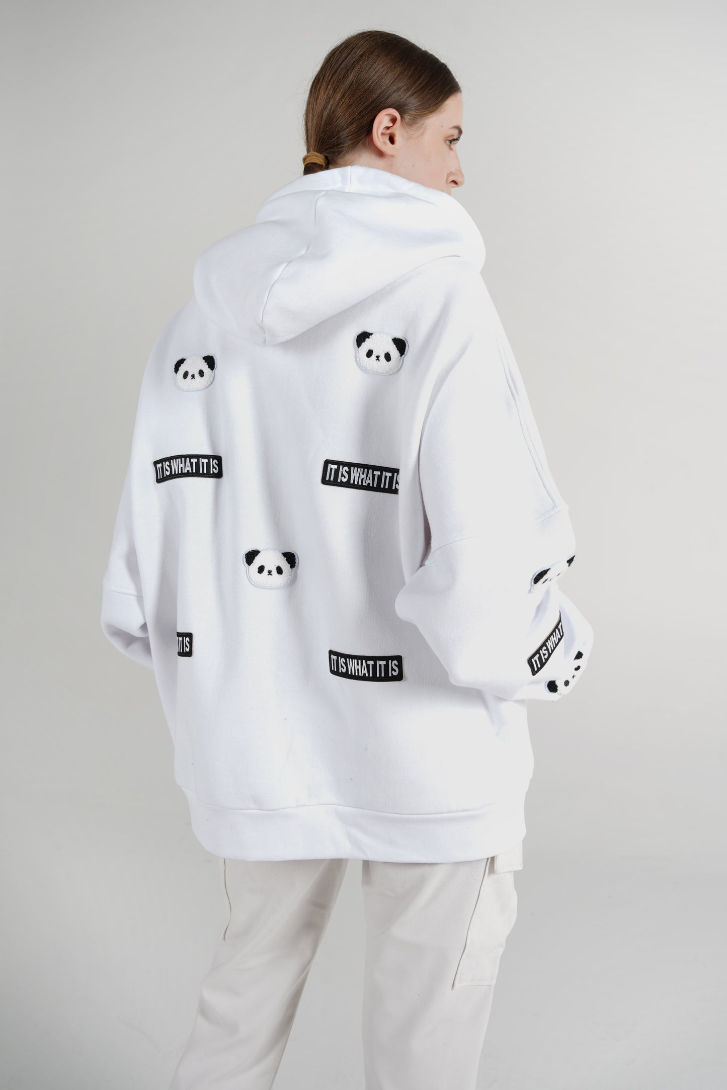 "It is what it is Panda" Hoodie