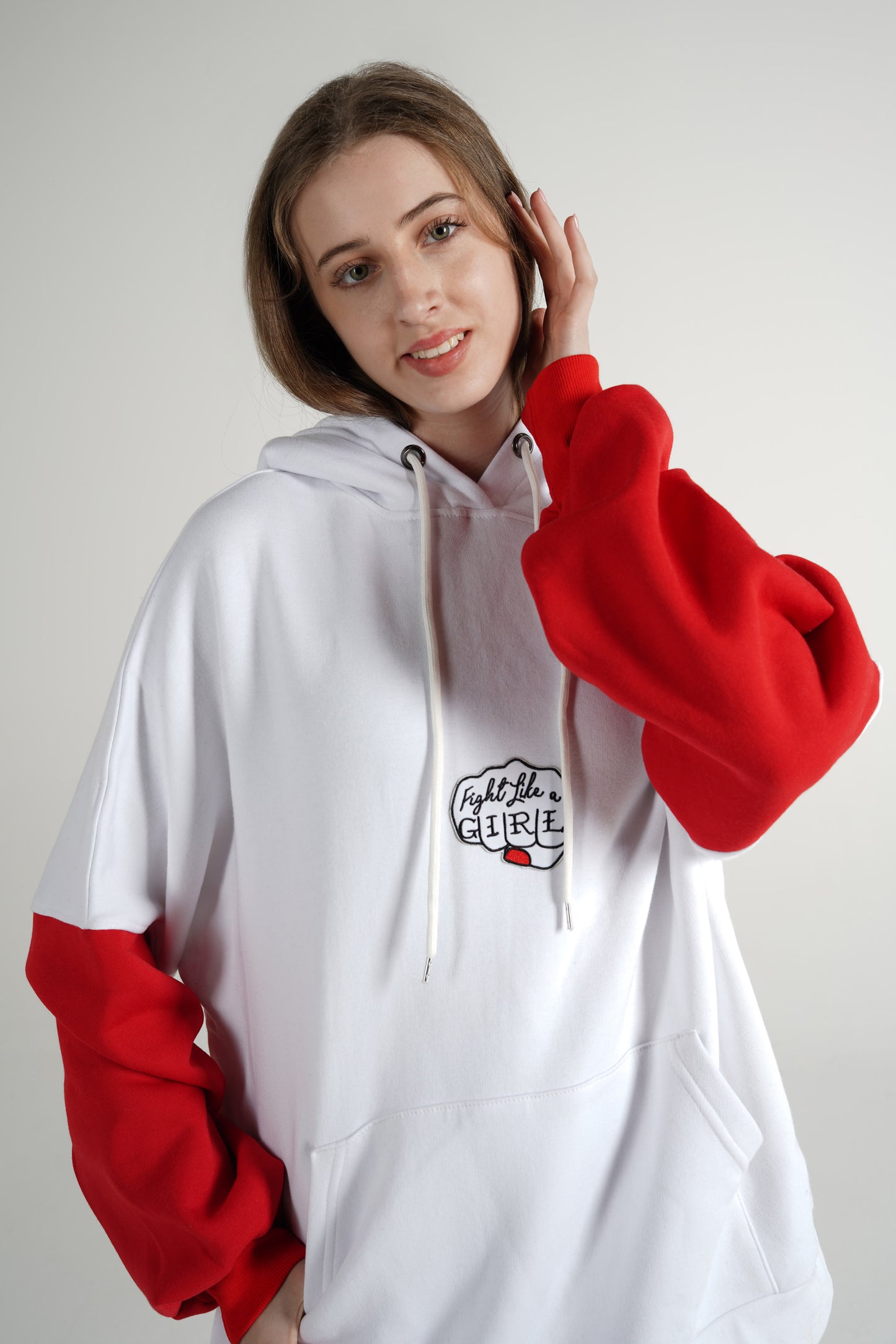 "Fight like a girl" Hoodie
