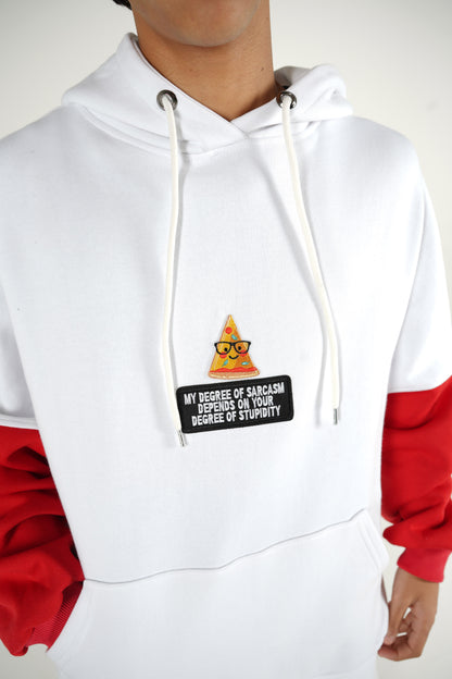 "My degree of sarcasm depends on your degree of stupidity" Hoodie