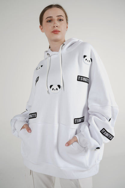 "It is what it is Panda" Hoodie