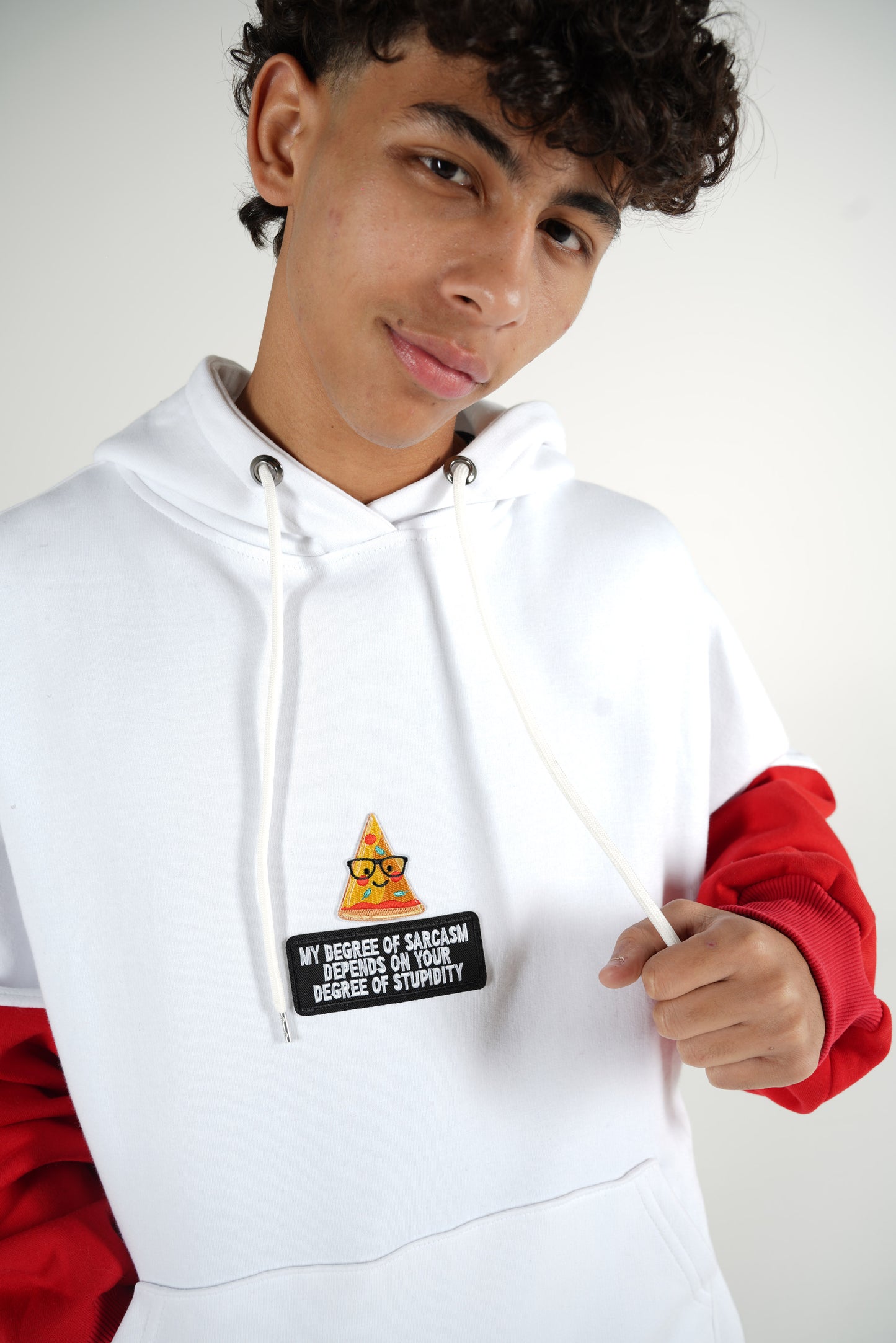 "My degree of sarcasm depends on your degree of stupidity" Hoodie