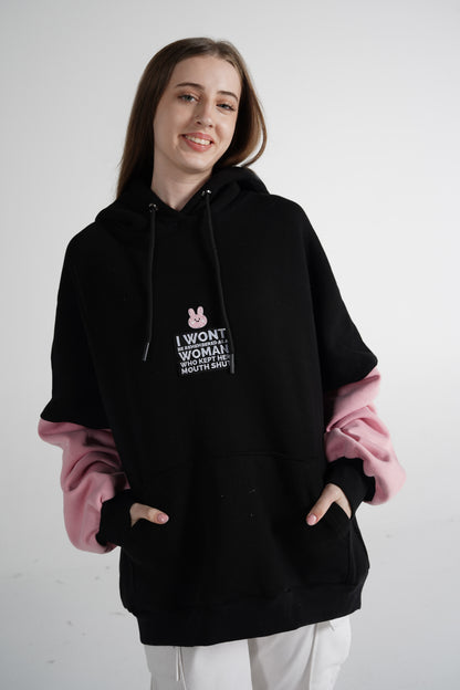 "I won't be remembered as a woman who kept her mouth shut" Hoodie