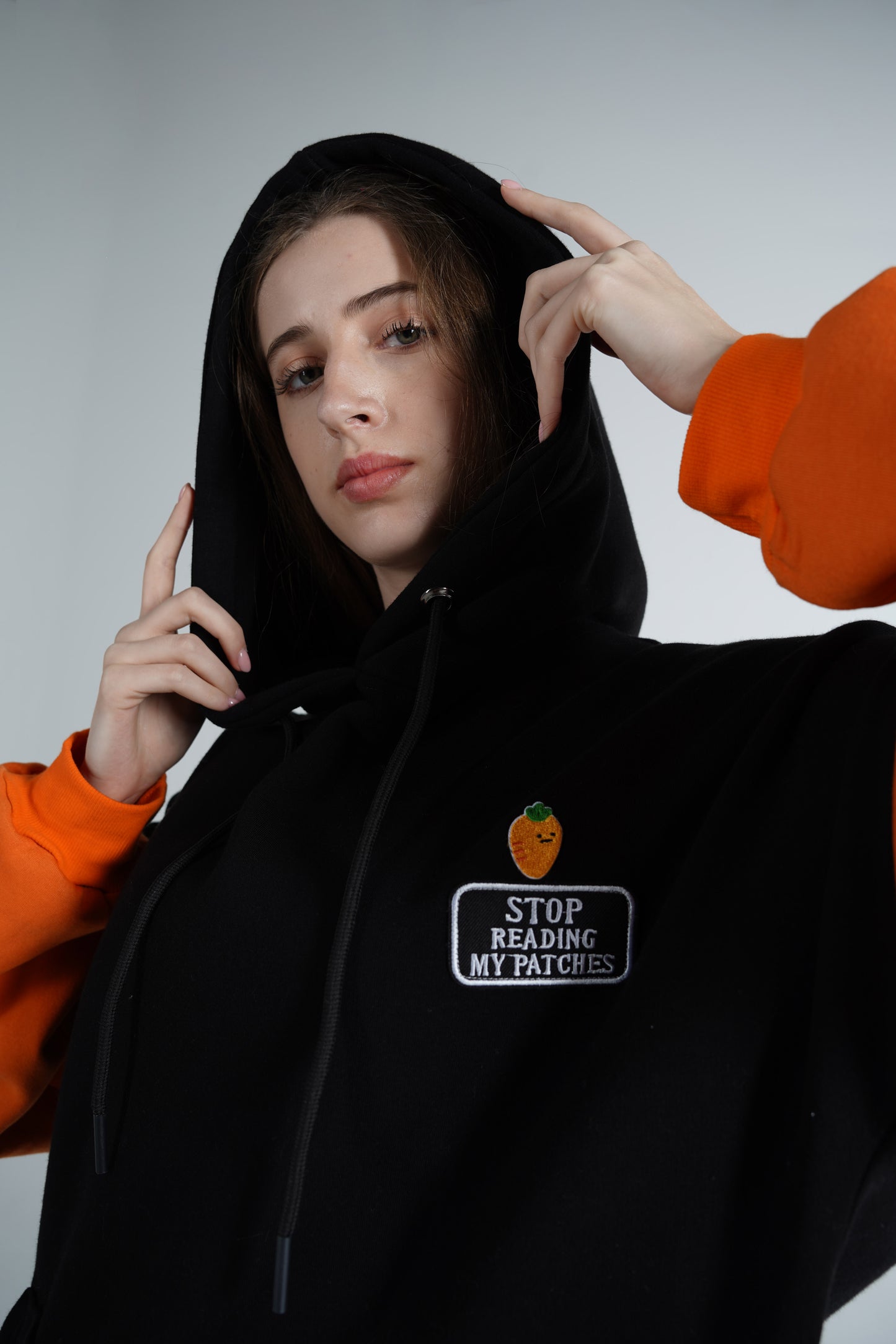 "Stop reading my patches" Hoodie